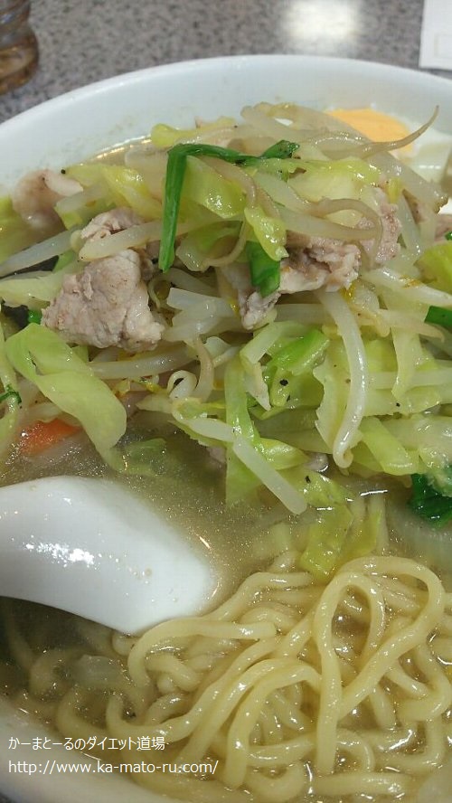 ニンニク大量タンメンが凄～い！【秀永】高田馬場