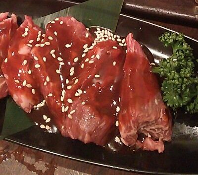 【牛兵衛西庵西武池袋店】個室で食すリンゴ和牛が美味い（信州焼肉）