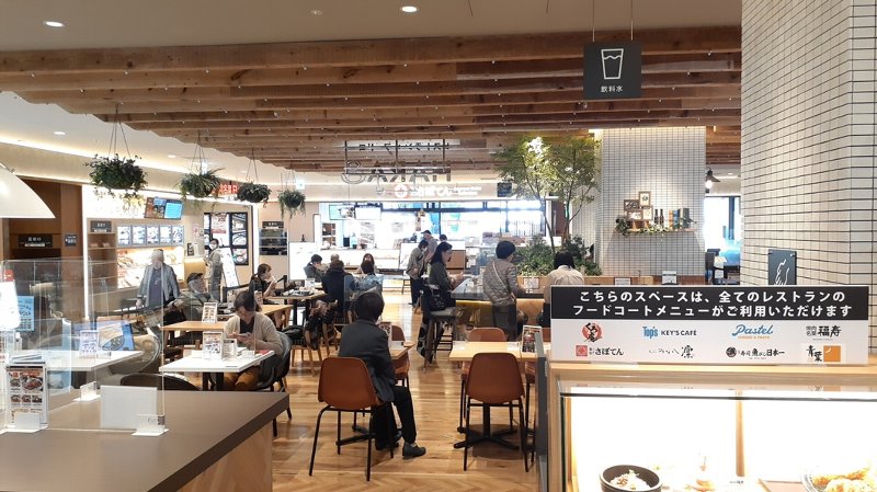 【中野】丸井5階HARA8レストランフロアの注文方法【焼肉福寿】テイクアウト＆フードコート