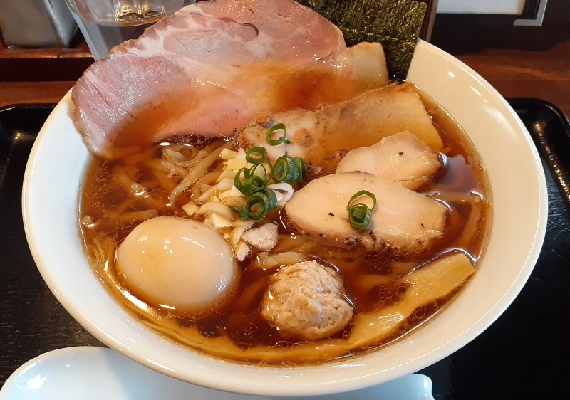 【粉麺小屋】粉から手打ち麺の上品なラーメンが美味いぞ【新中野】