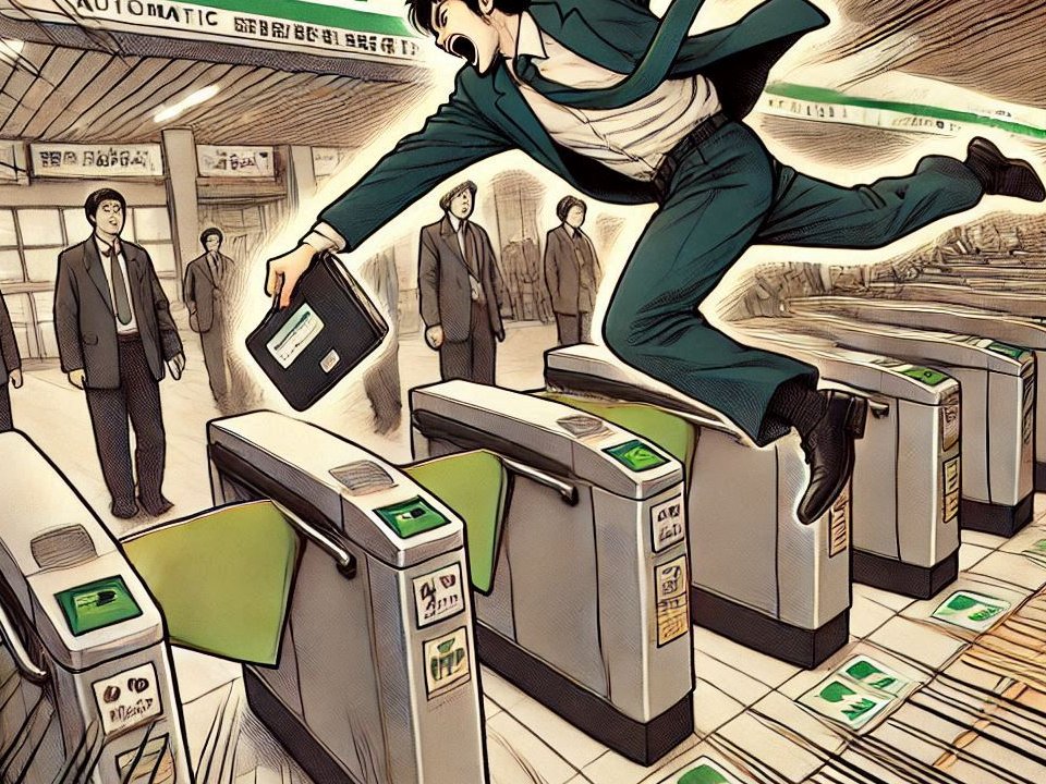 【Suica】改札でビターン！する？財布ごとタッチする人の心理【潔癖不潔】