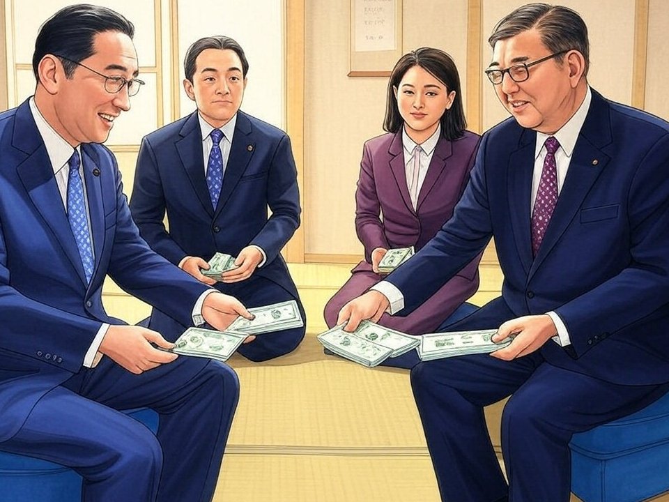 石破茂＆岸田文雄の商品券10万円は悪い事なの？小学生に分かりやすく教えてください