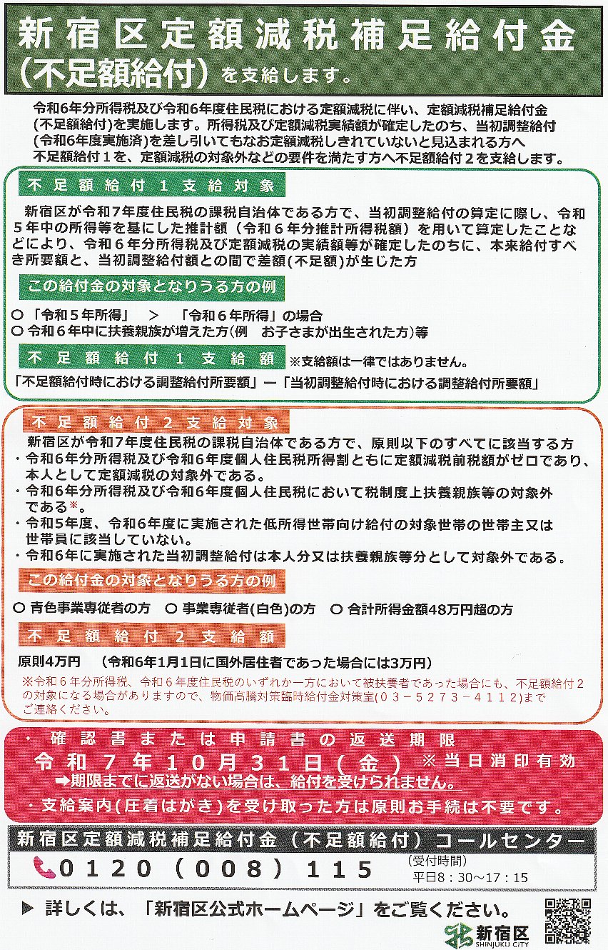 定額減税補足給付金とは？説明が分かりにくい資格者の判別方法