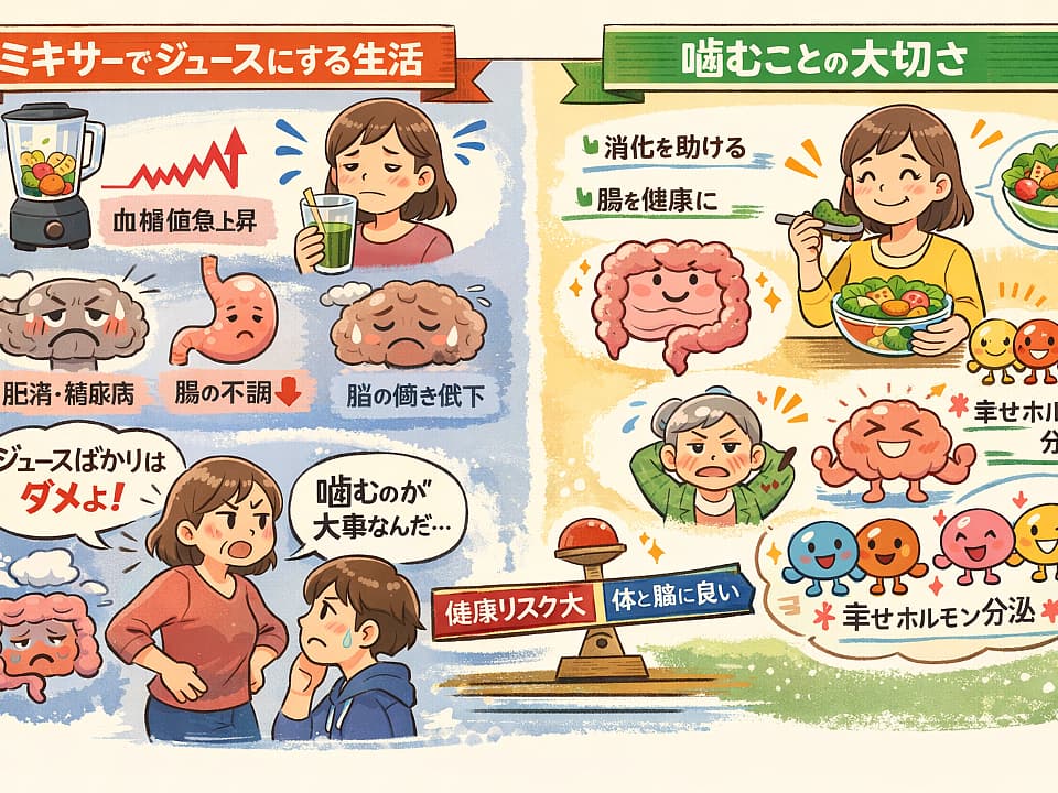 何でもミキサーは間違いだった｜噛むことが体と脳を救う科学的理由