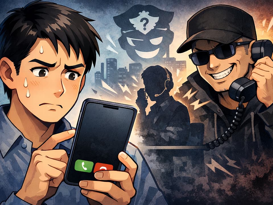 【注意喚起】03-3450-0110から警察を名乗る電話｜電話帳にない名前が表示される恐怖の仕組み