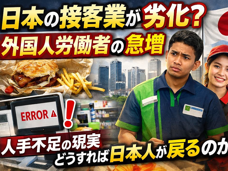 マクドナルドの外国人店員が雑、包み方が雑、ドリンクこぼれてもお構いなし見ぬふり