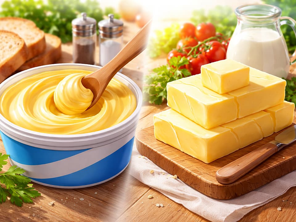 実はバターよりマーガリンの方がトランス脂肪酸が少ないって知ってた？