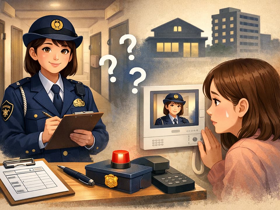 家に女性警察官が一人で来た…怖かったけどこれが本物の巡回連絡だった話と安全な断り方、巡回連絡カードの秘密