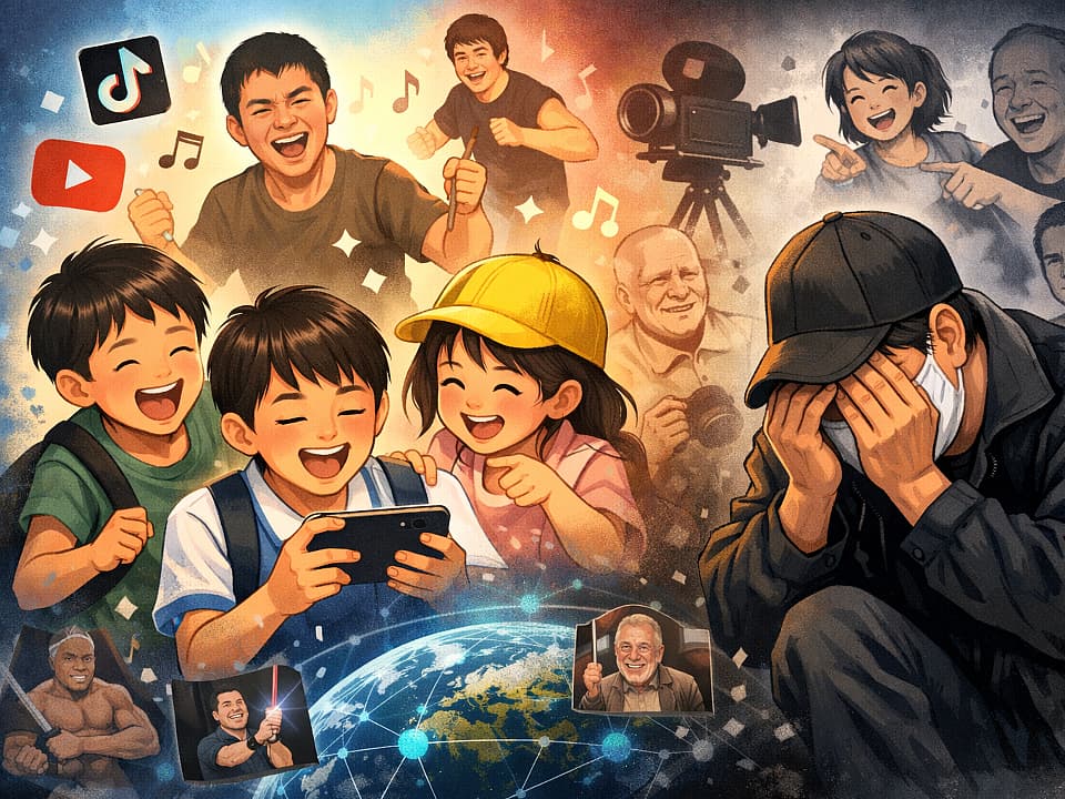 野獣先輩がTikTokで小学生に大流行…なぜ元を知らない子供が笑う？YAJU&Uダンスの真相とネットミームの恐ろしさ